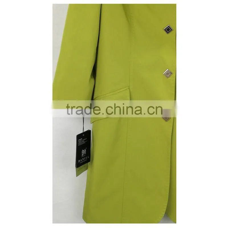 new design long style coat custom made style high quality custom made womens trench coats wholesale price