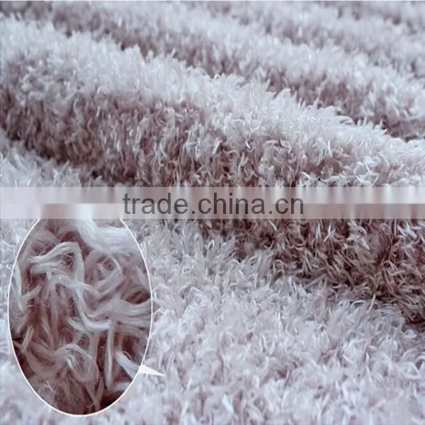 polyester knitted curly Plush toys fabric