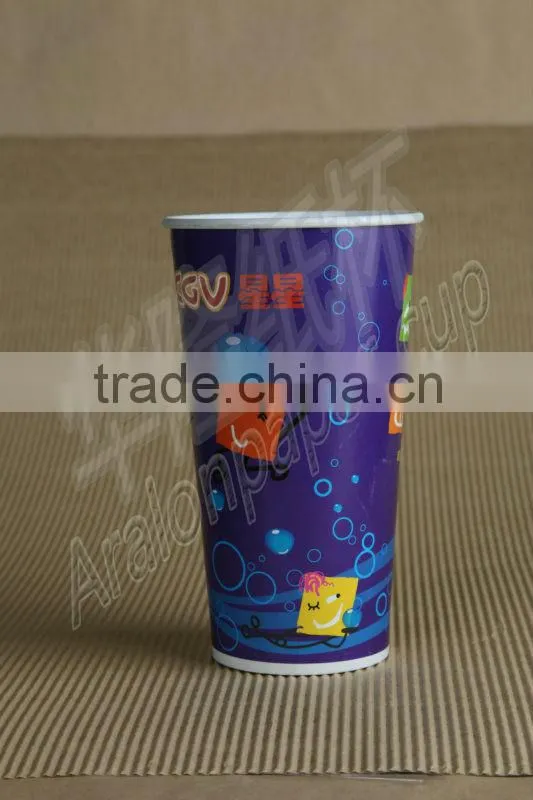 32oz(1000ml) big size cold drink paper cup