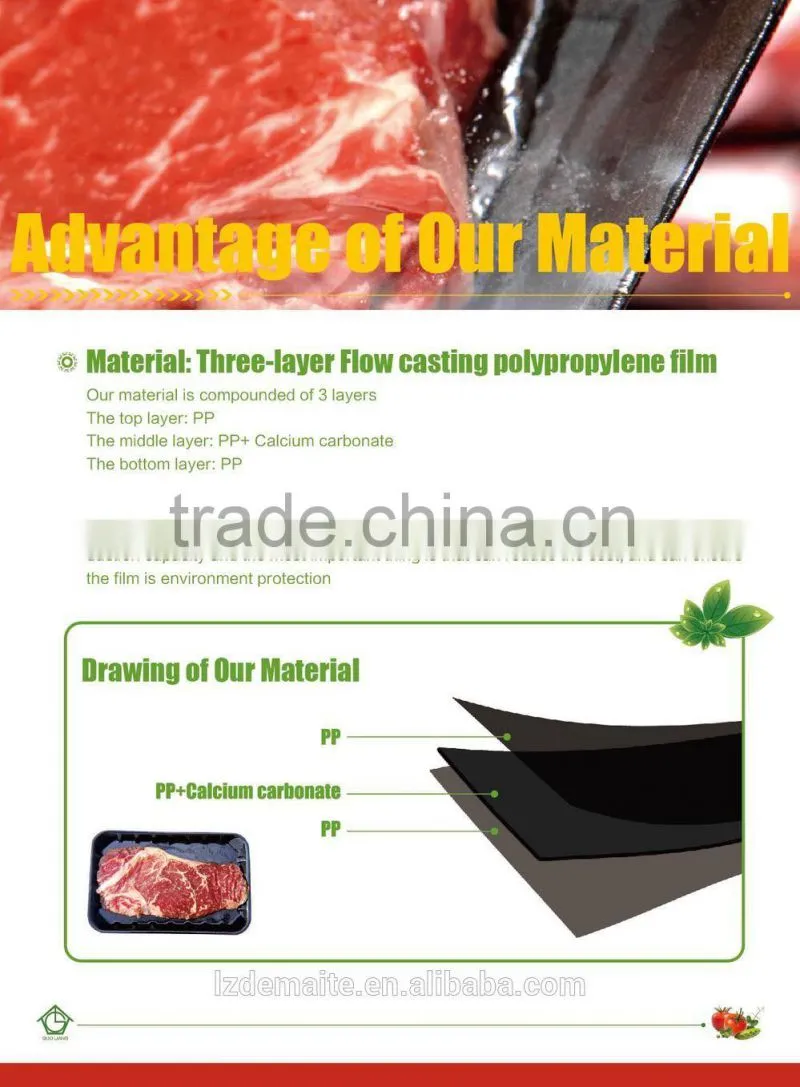 fruit and vegetable packing plastic fruit tray