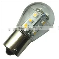 360degree 12V AC/DC 3528 SMD LED S25 bulb for car