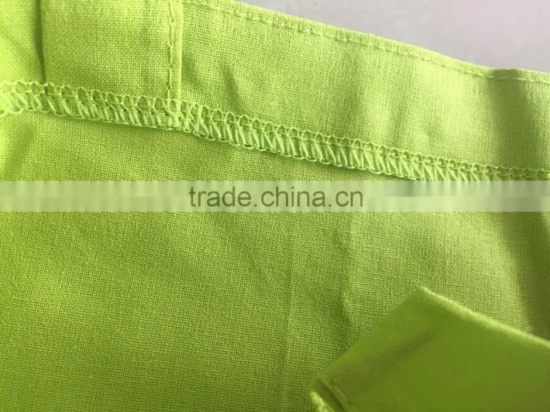 green cotton promotion bag