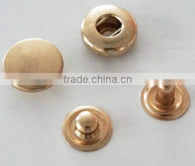 Sedex Audited 2 Pillar Factory Metal Pree studs Snap button
