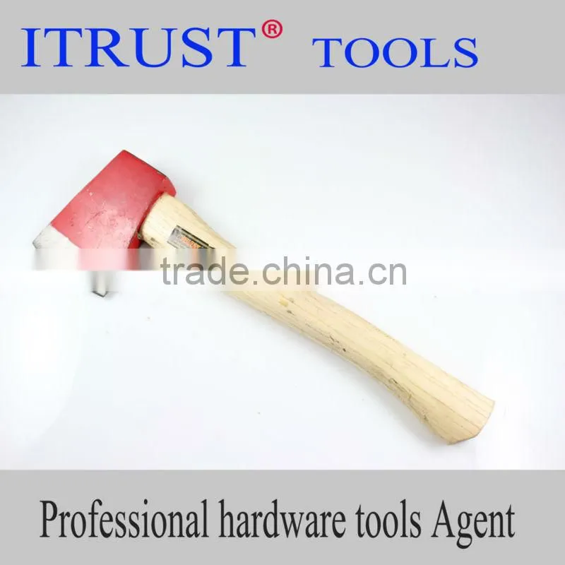 Wooden Handle With Carbon Steel Axe HM6004