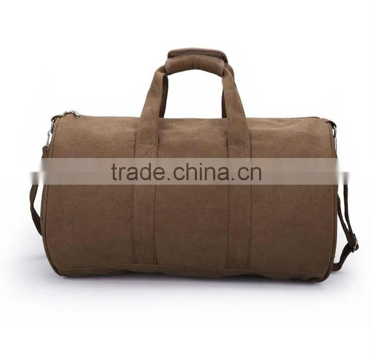 Large Volume Casual Canvas Unisex Outdoor Duffle Travel Bags