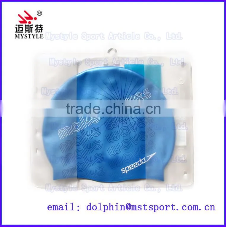 factory wholesale swimming caps PVC bags