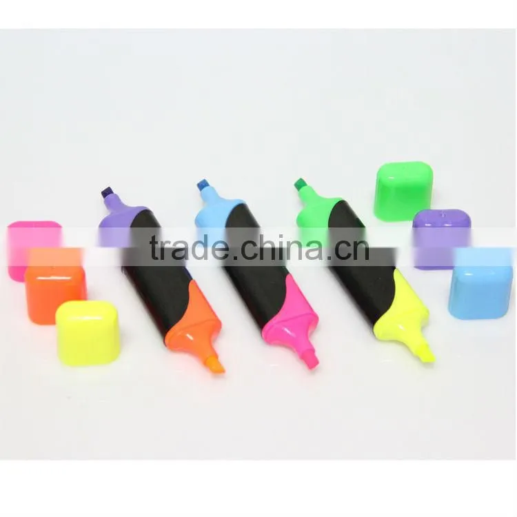 Multi color high quality W6012 double shape flourescent marker