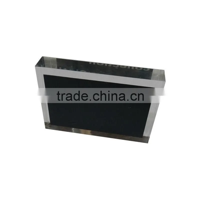 Logo oem acrylic frame logo block