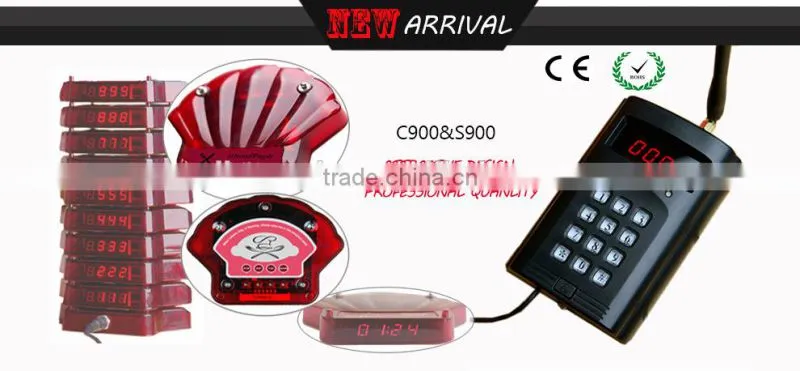 CE Queue calling system Customer queue system Communication system for restaurant