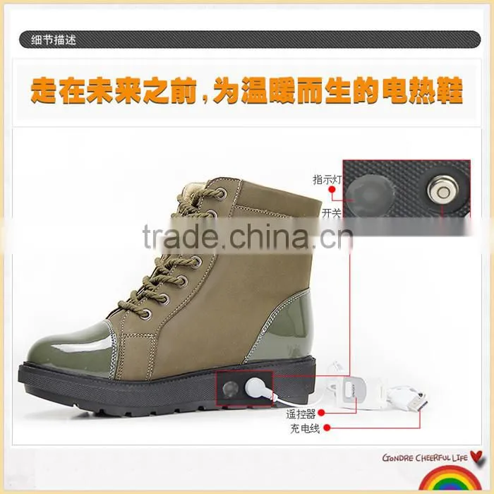 High quality Waterproof/heat preservation heated shoes