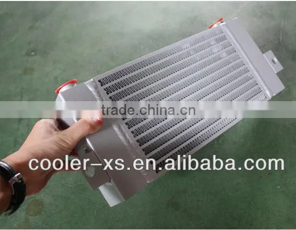 aluminum air cooler, charge air cooler, piston screw compressor cooler,aftercooler