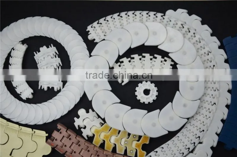 Heavy duty SS 304 chain stainless steel slat top steel chain for transferring automatic conveyor