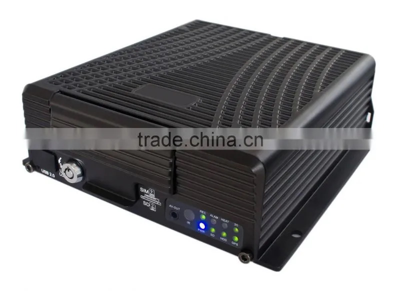 8CH 3G Mobile DVR GPS WIFI G-sensor 8CH HDD Mobile DVR