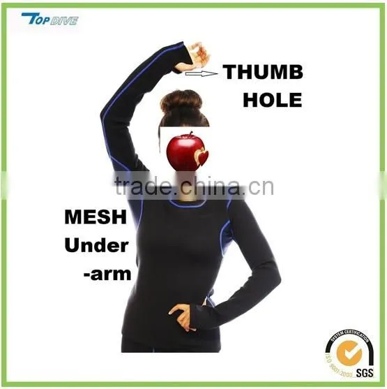 Weight Loss Neoprene Sauna Long Sleeve Shirt Top