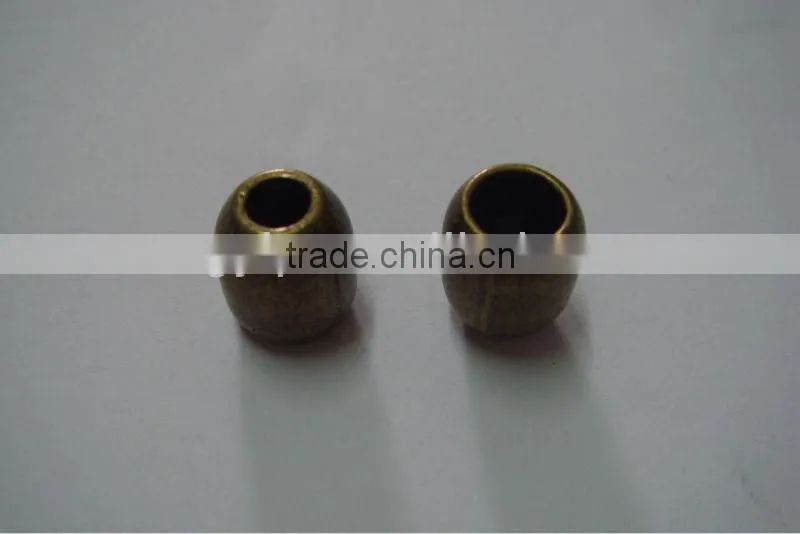 11mm*9mm antique brass metal bell stoppers ball