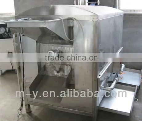 stainless steel rotary drum electric nut roaster--peanuts, cashew nuts,almond