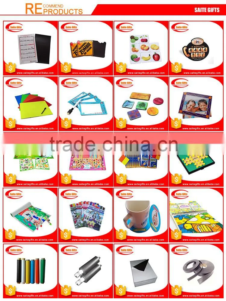Isotropic flexible rubber fridge magnet material