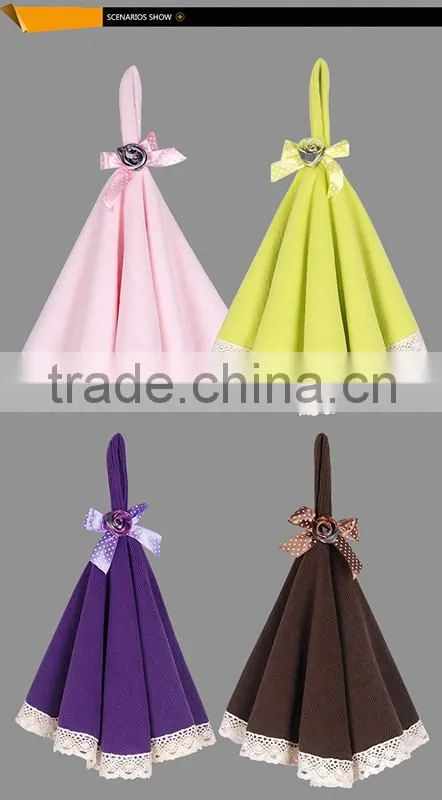 hot sale lovely absorption microfiber hand dry towel wholesale hand towel terry