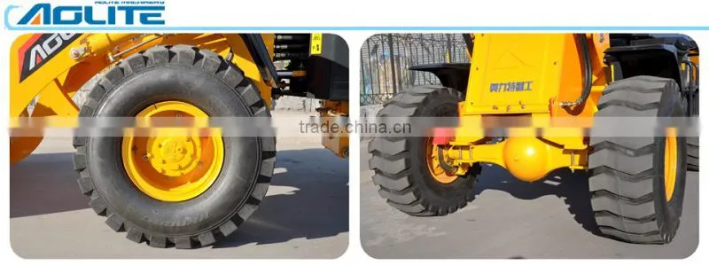 LED light mini backhoe by professional chinese manufacturer