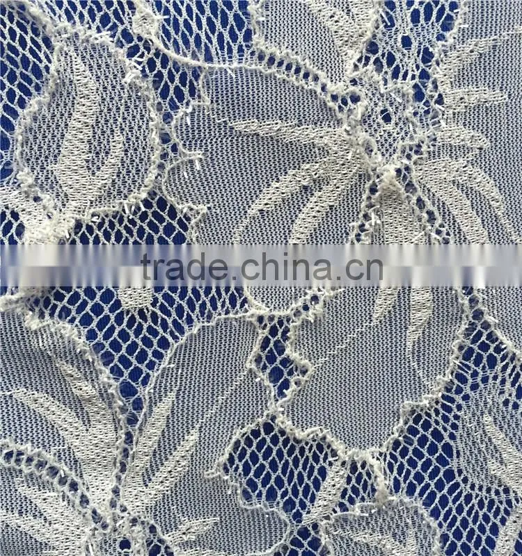 Fashion white african Guipure Lace for Wedding Dresses