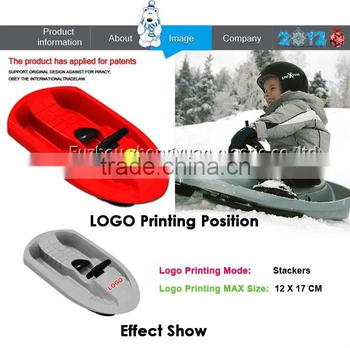 promotional product Kids plastic fun snow car ZY-70801