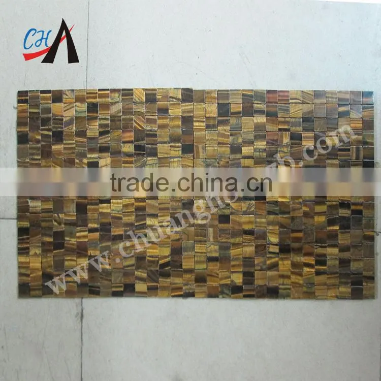 Yellow and blue tiger eye slab for wall tile,flooring tiel,bathroom tile