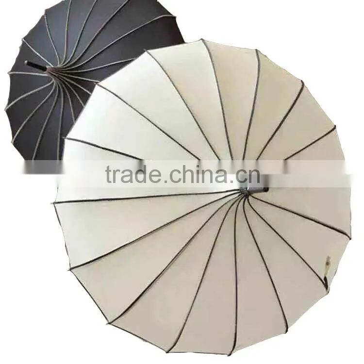 2015 women's Japan air blunt pagoda parasol umbrella for sale