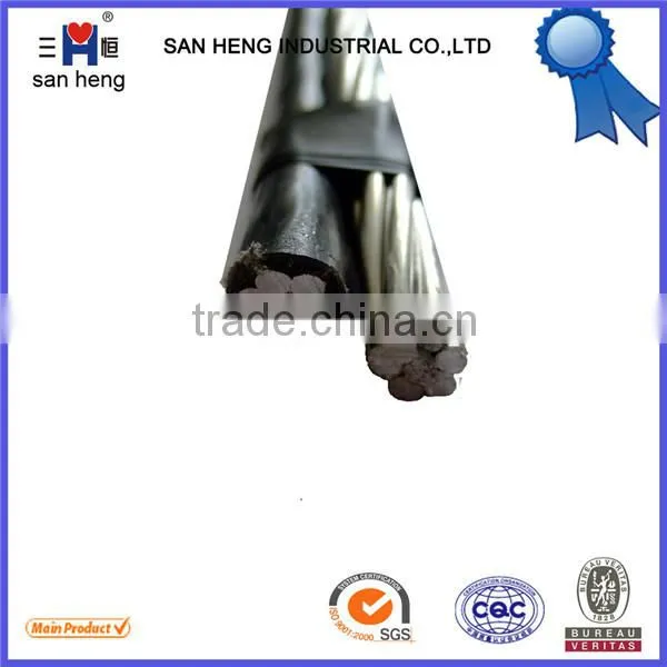 XLPE PE PVC Insulation Material and Aluminum Alloy AAAC Aluminum AAC Conductor Material Low voltage twisted abc cable