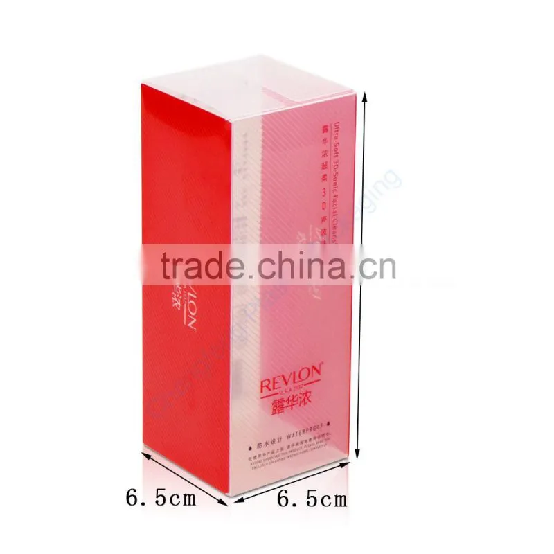 Eco-friendly facial brush pp plastic box