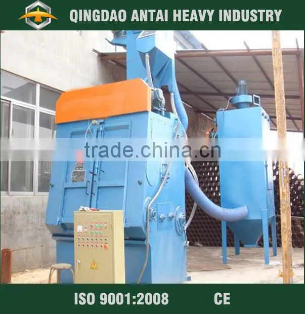 tumble blet crawler shot blasting machine /derusting desaclling cleaning equipment