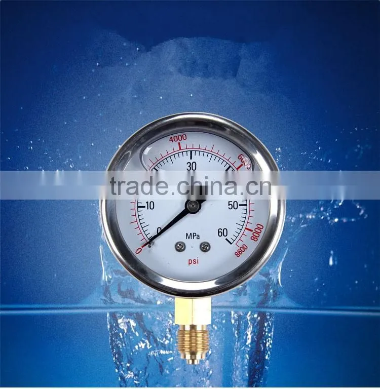 best tyre pressure gauge 40mm ss304