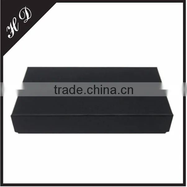 Simple Black Cardboard Necktie Gift Box