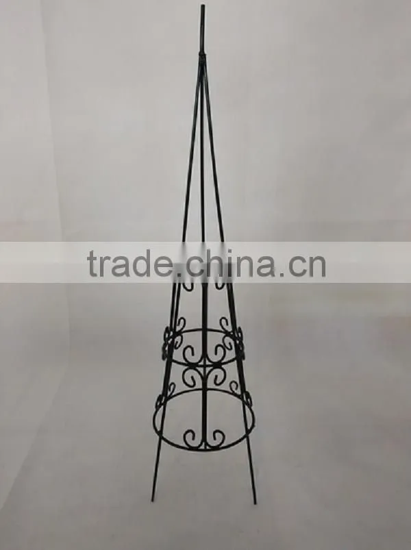 china metal garden flower support