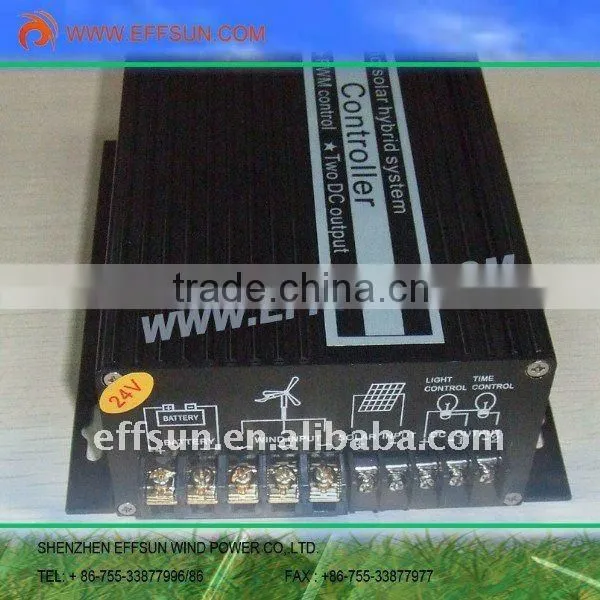 Effsun wind solar hybrid solar street home system 60w