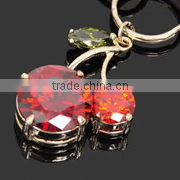 lovely cartoon bear Crystal Key Chain