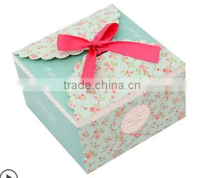 Printing lables candy box,beautiful paper card wedding candy box