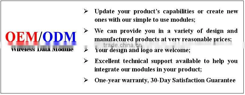 OEM/ODM RF module UHF VHF wireless solution