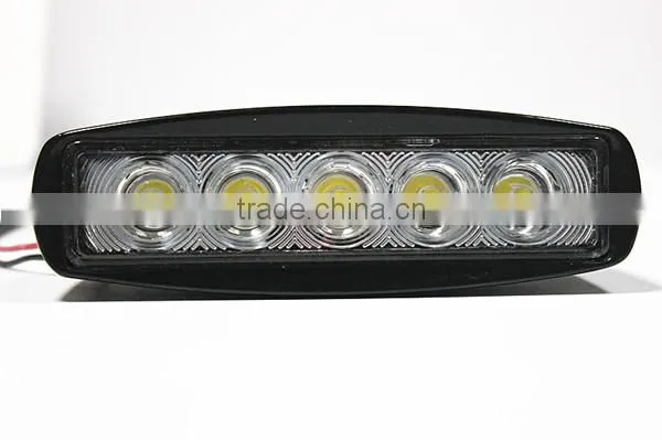 Hot selling 2014 auto accessories 15w led light bar, flood spot work lights 12v 15w boat accessories