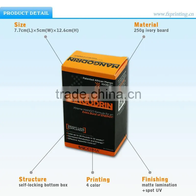 2015 custom luxury colorful foldable cardboard box in packaging boxes