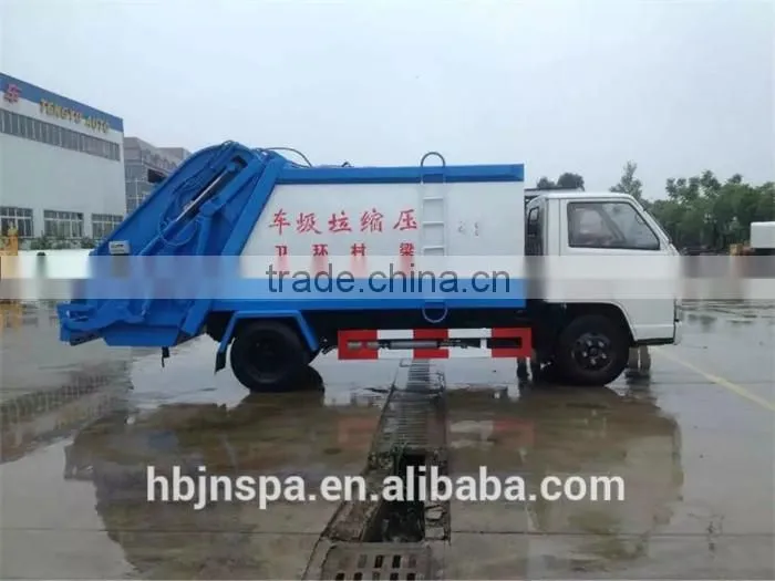 NEW 4000 liters factory sale JMC compactor garbage truck