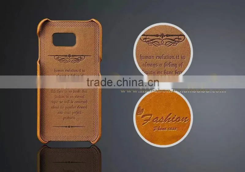 New Products For Samsung Galaxy S6 Leather Case, For Samsung Galaxy S6 Back Cover Case with Card Slots
