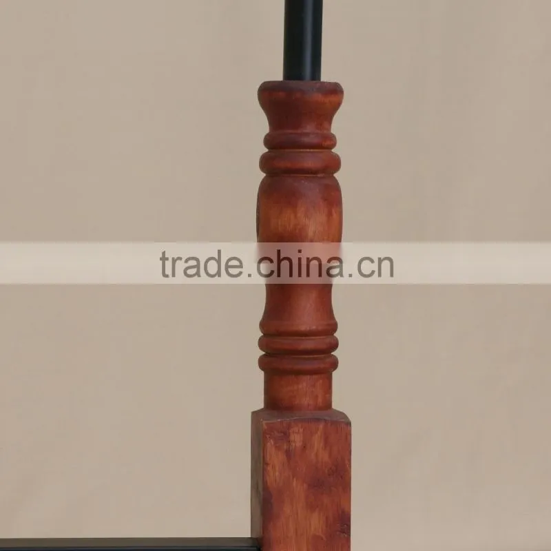 Home furniture Chinese style wood hanging display rack stand