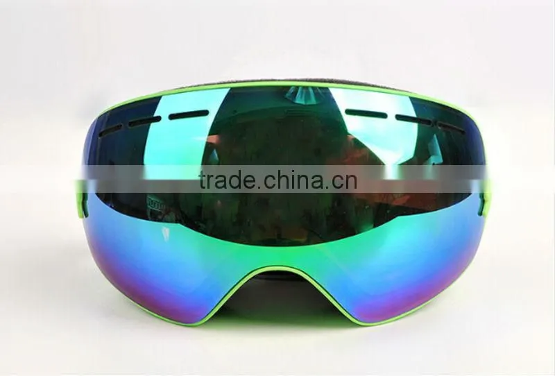 Detachable Lens Ski/Snowboarding Goggles Double Lens Anti-fog Snow Goggles