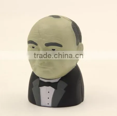 head shaped stress balls