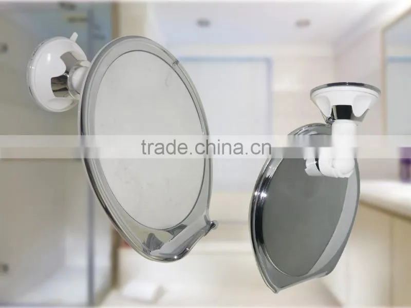 mirror wall mounted transparent bathroom makeup mirror