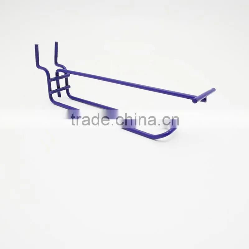 Wire Display Hanging Hooks with Price Tag 3 Line Power Pegboard Hook