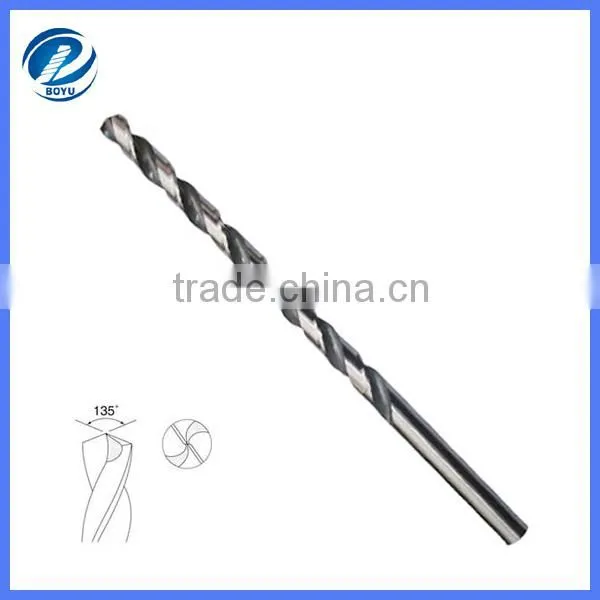 DIN340 Standard Rolled HSS Drill Bits Black Finished
