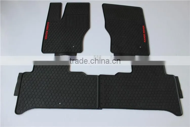 Waterproof Custom Fit Floor Liners Floor Mats for Range Rover Sport 2014 - Black