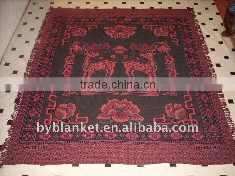 jacquard bedspread