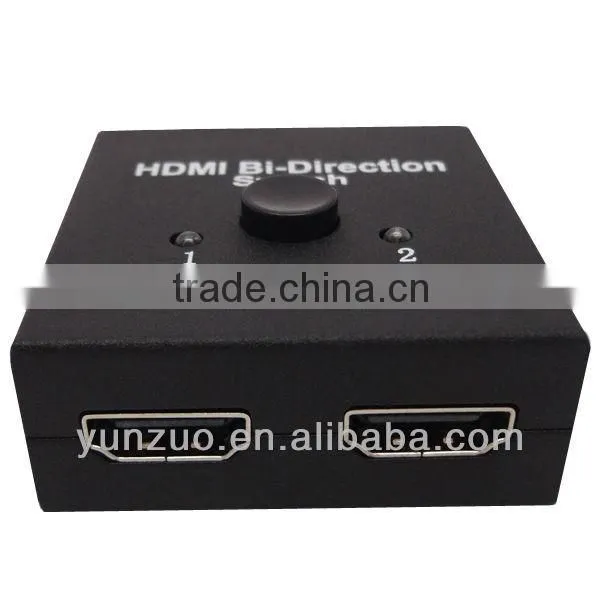 HDMI 2 ports Bi-Direction Switch 2x1 3D support